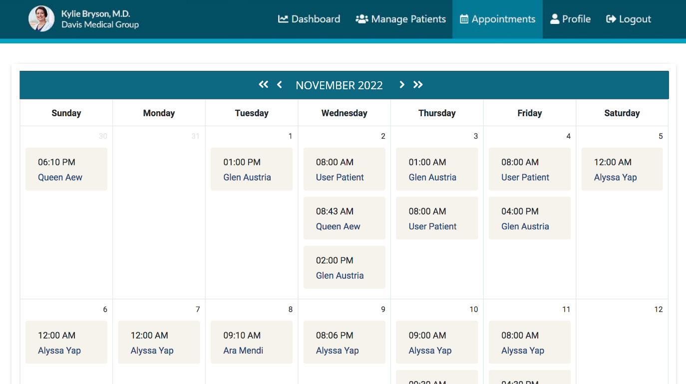 Calendars and Scheduling