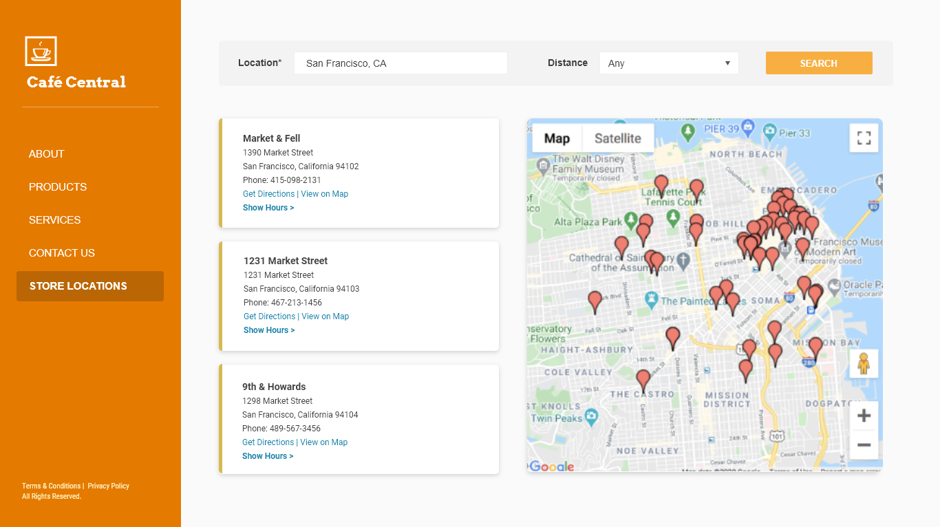 Maps and Geolocation